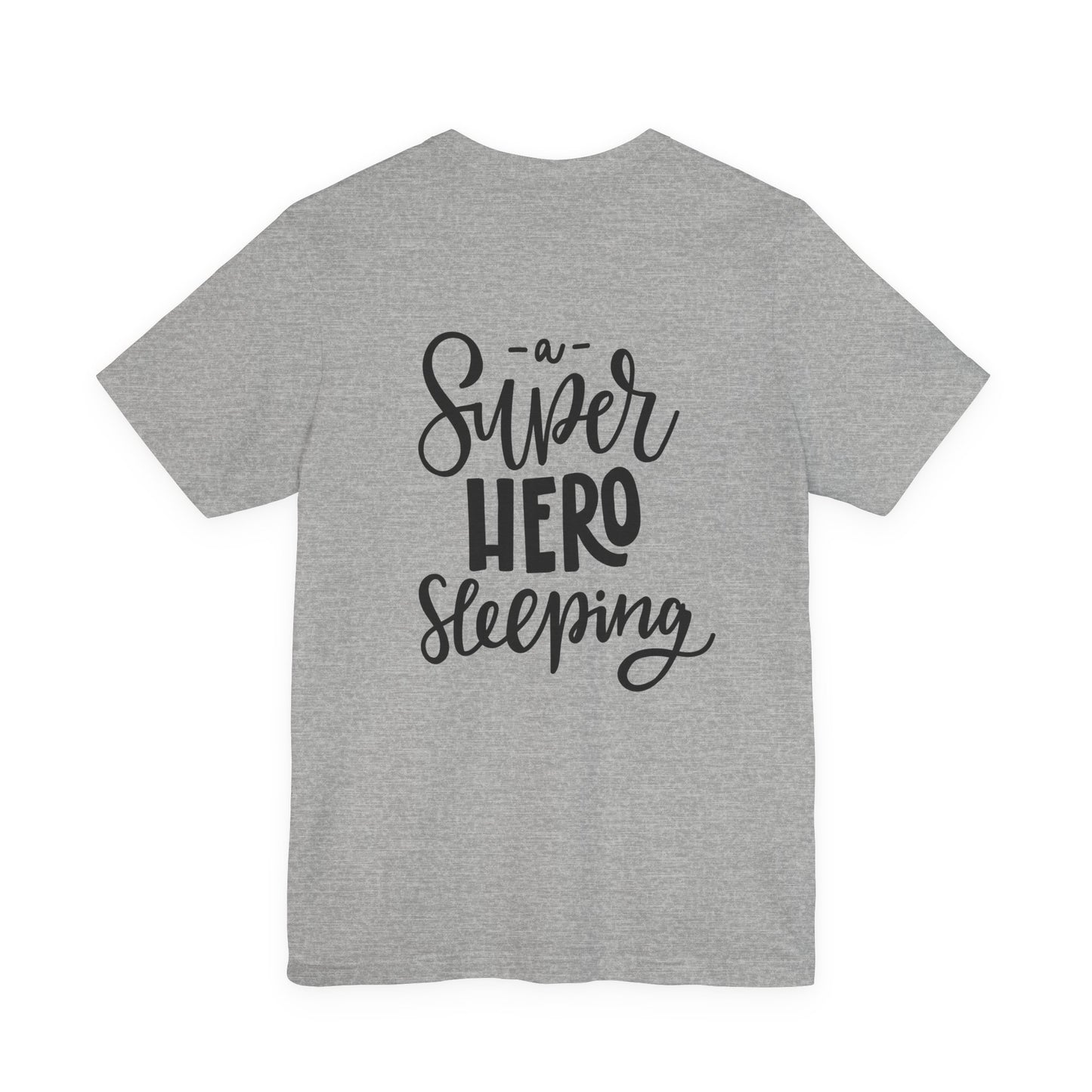 A Super Hero Sleeping Kids T-Shirt