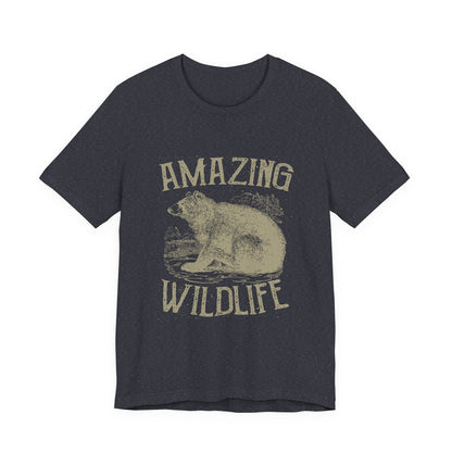 Amazing Wildlife Bear T-Shirt Vintage Outdoors