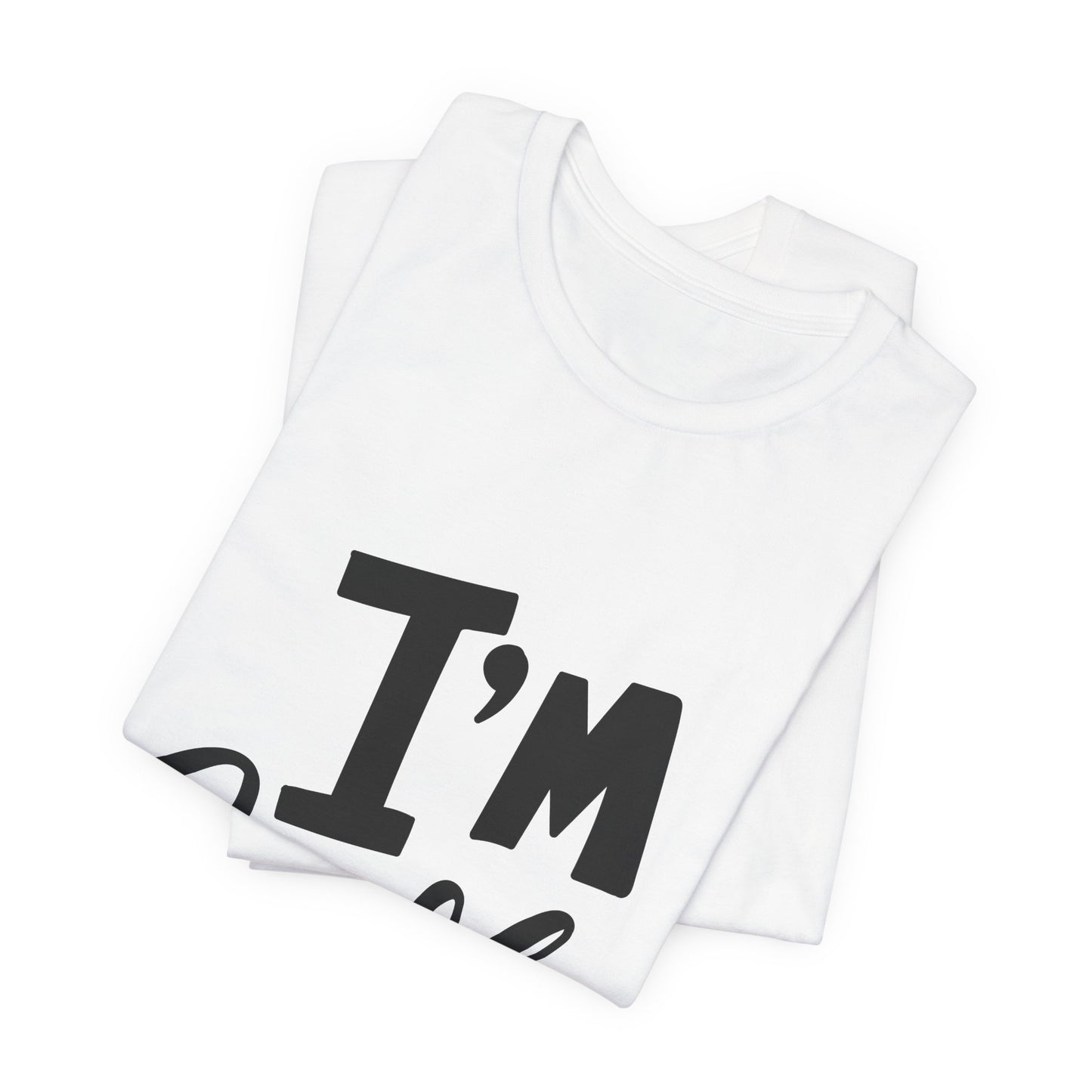I'm Cool Tee Funny Kids Typography T-Shirt