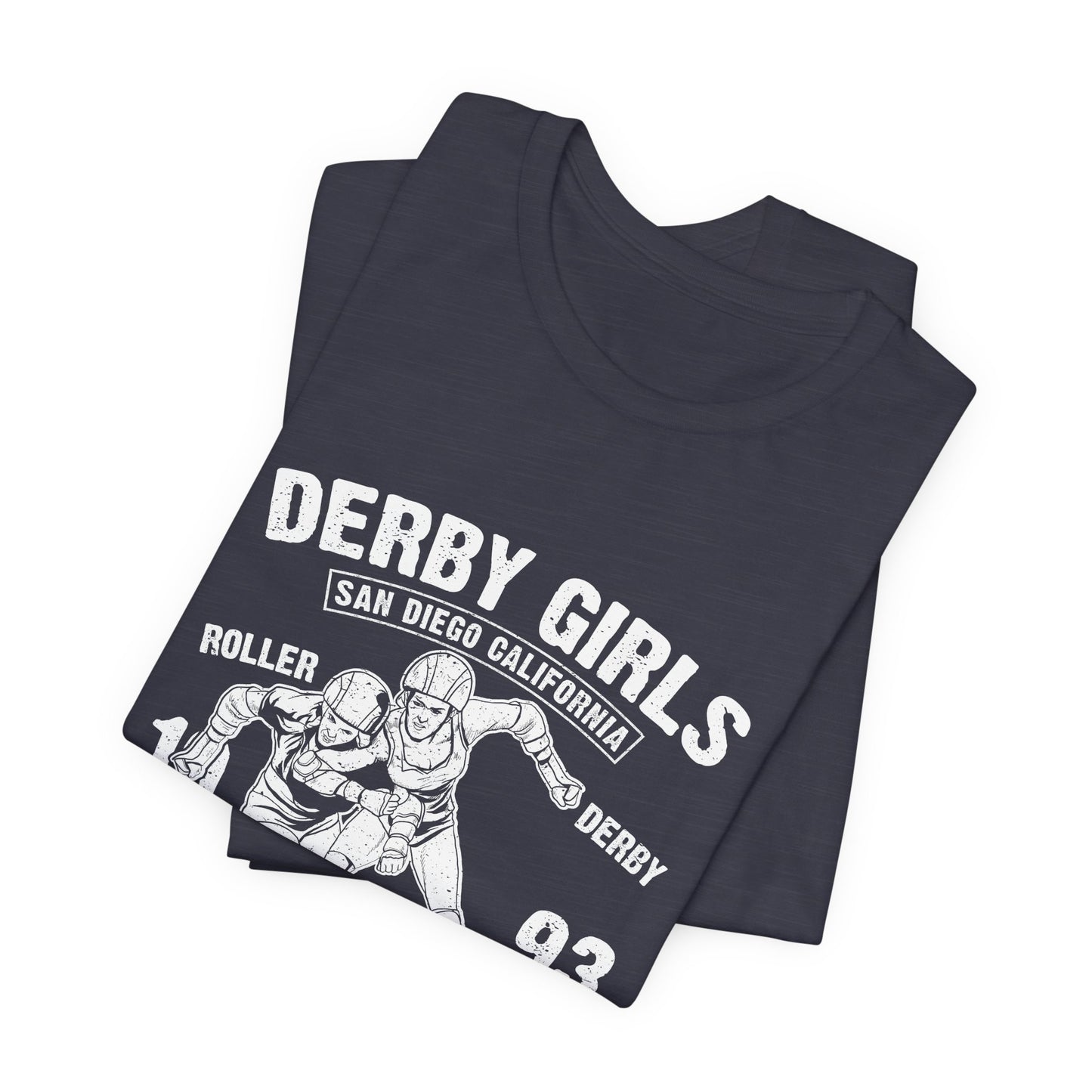 Derby Girls T-Shirt Roller Skating Gift Tee