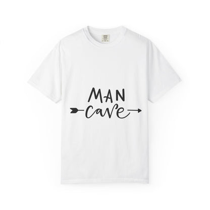 Man Cave Garment-Dyed Tee with Arrow Graphic