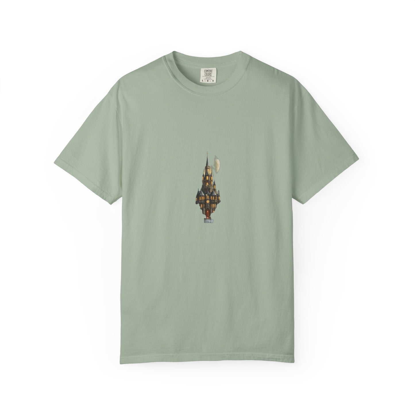 Fantasy Castle Book Christmas Heavyweight Tee