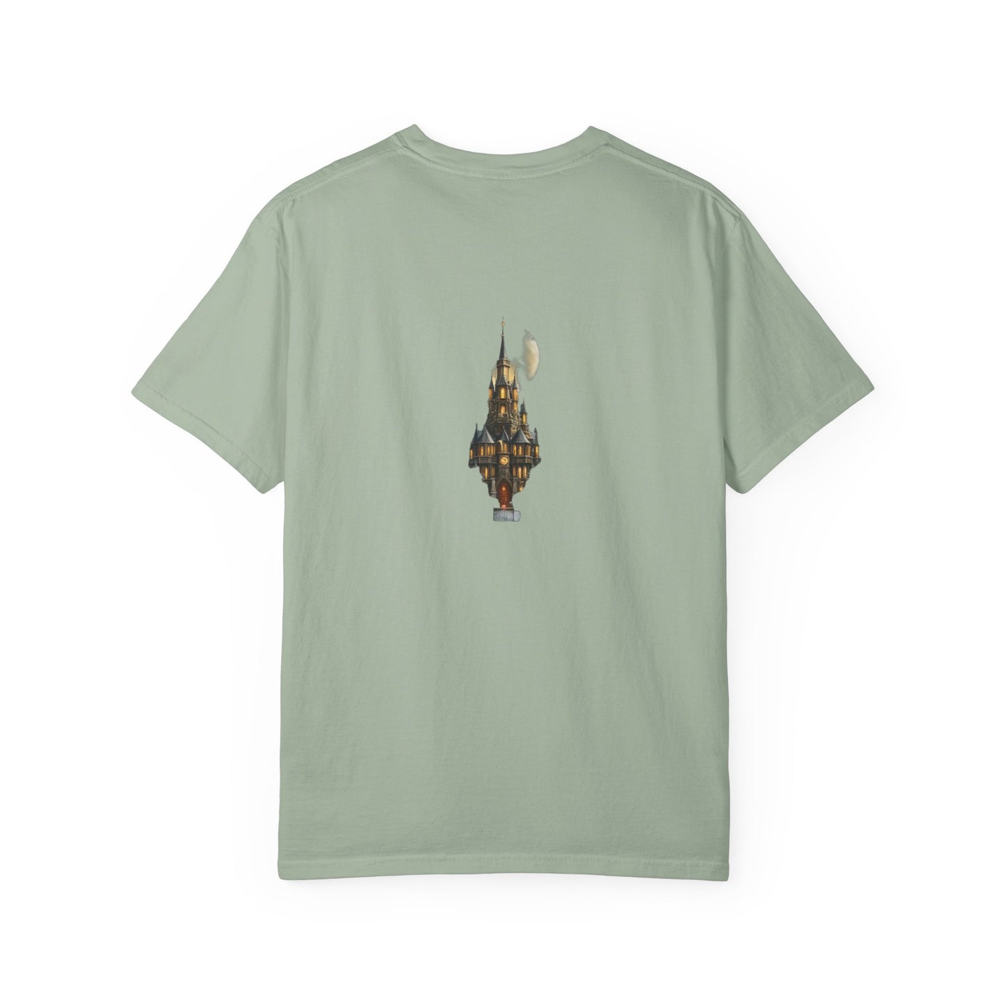 Fantasy Castle Book Christmas Heavyweight Tee