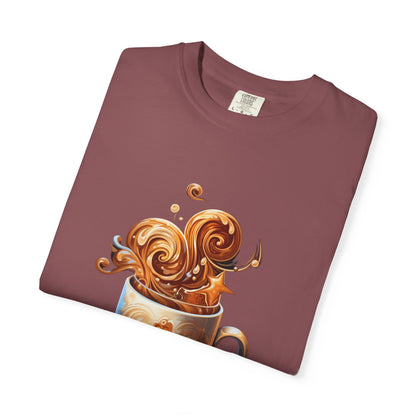 Christmas Coffee Garment-Dyed Heavyweight Tee
