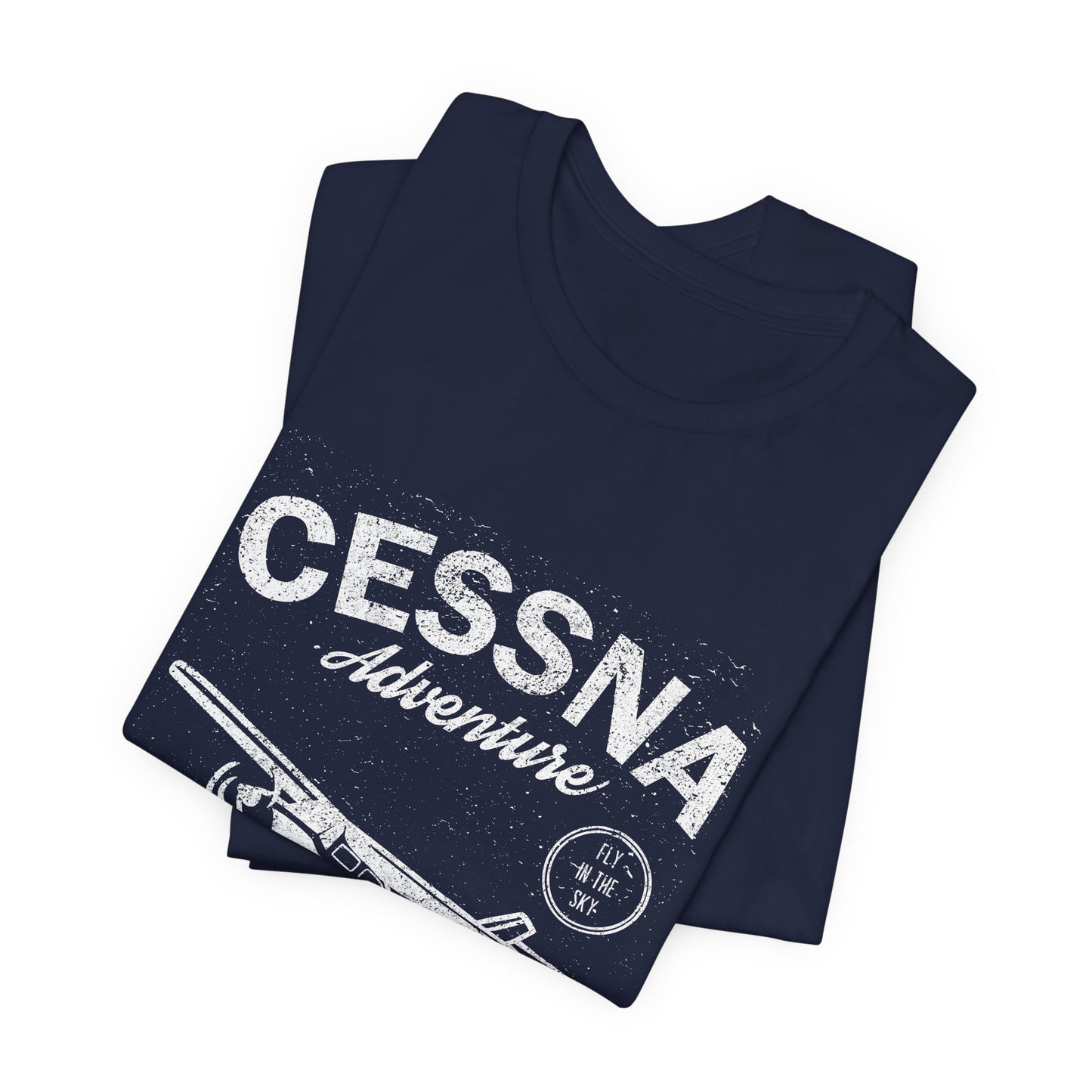Distressed Aviation Tee for Pilots and Plane Lovers