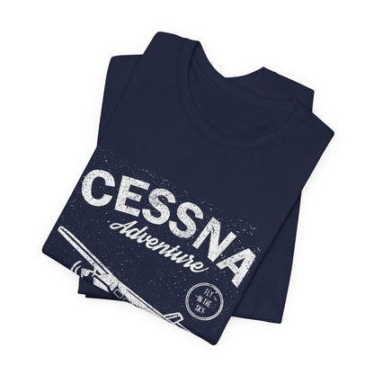 Distressed Aviation Tee for Pilots and Plane Lovers