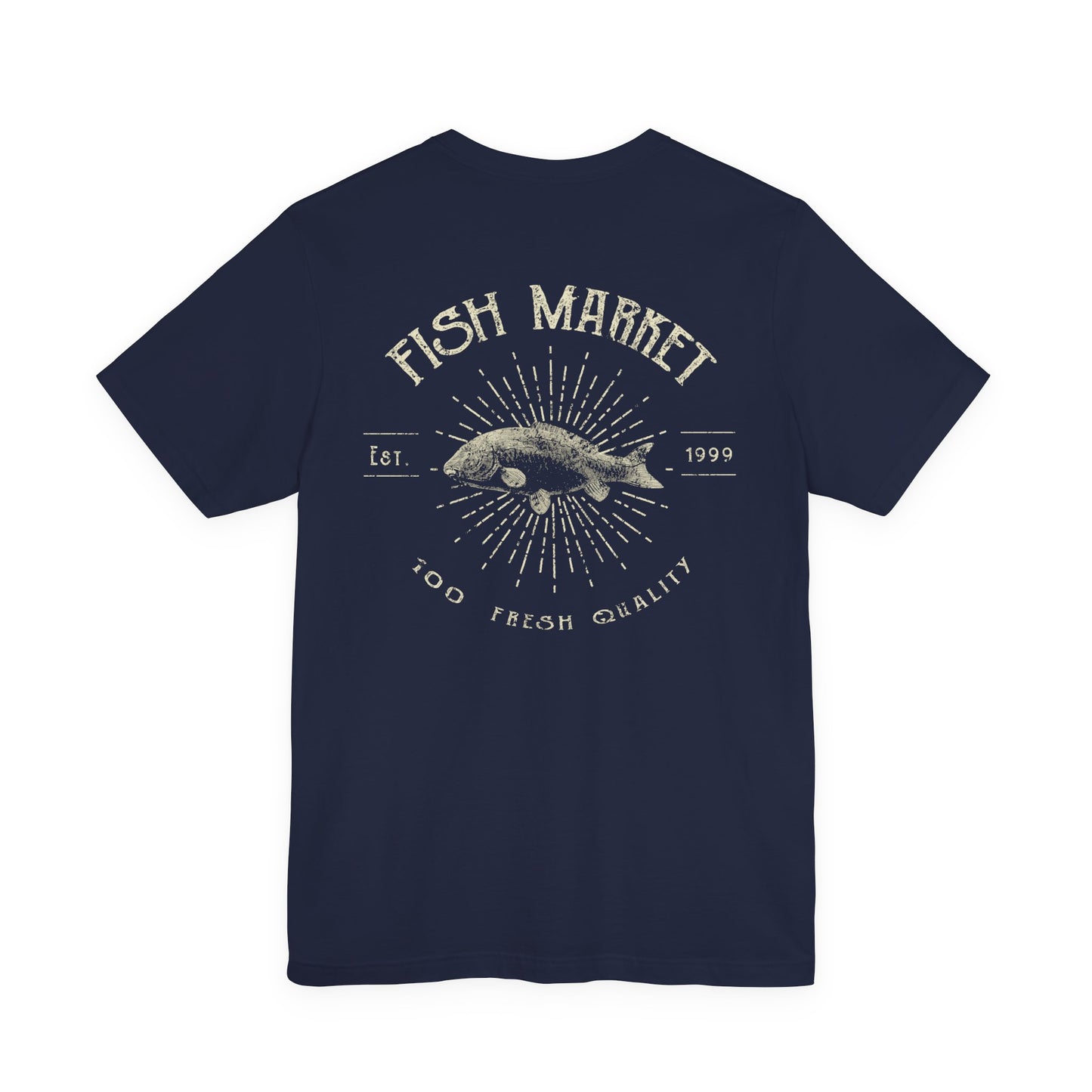 Fish Market Vintage Tee Est. 1999 Fishing Shirt