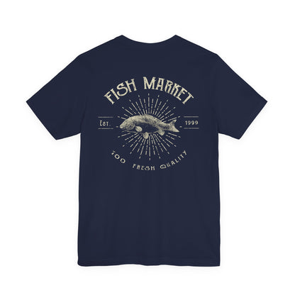 Fish Market Vintage Tee Est. 1999 Fishing Shirt