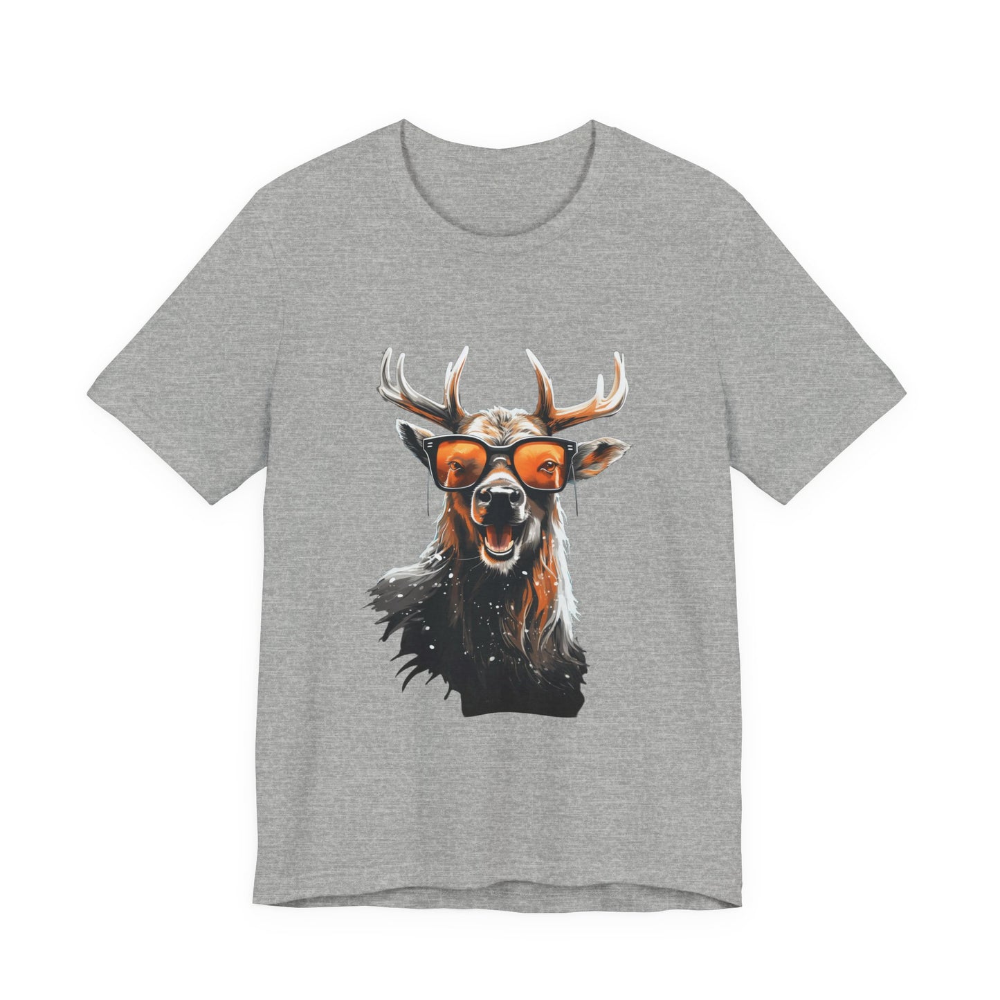 Cool Deer Sunglasses Christmas T-Shirt