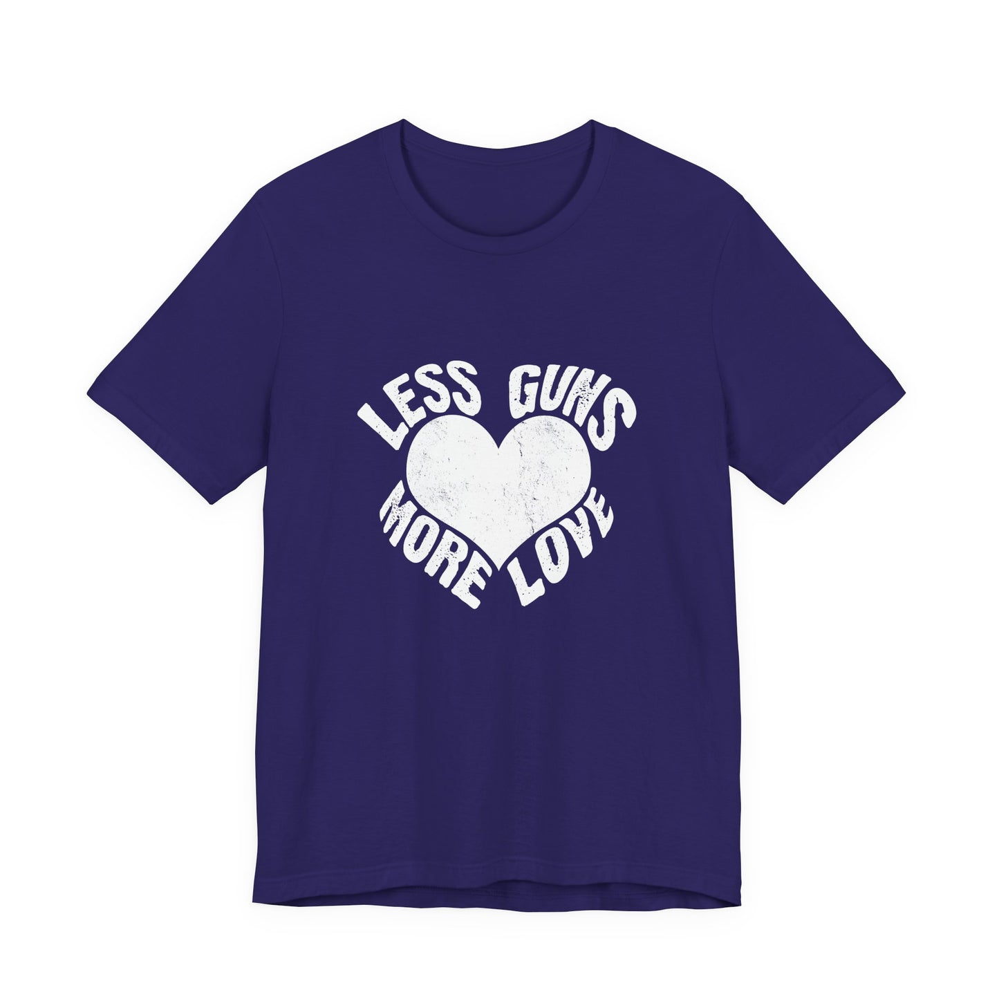 Less Guns More Love T-Shirt | Peace Graphic Tee