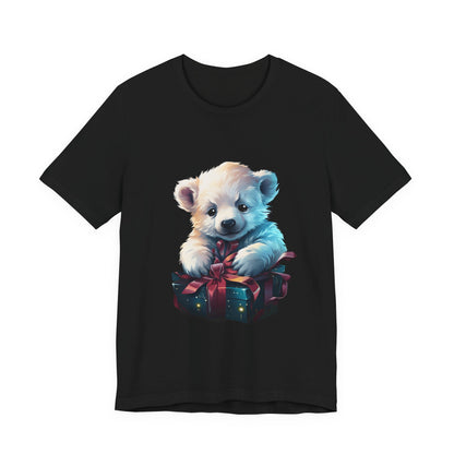 Cute Polar Bear Christmas T-Shirt Gift Tee