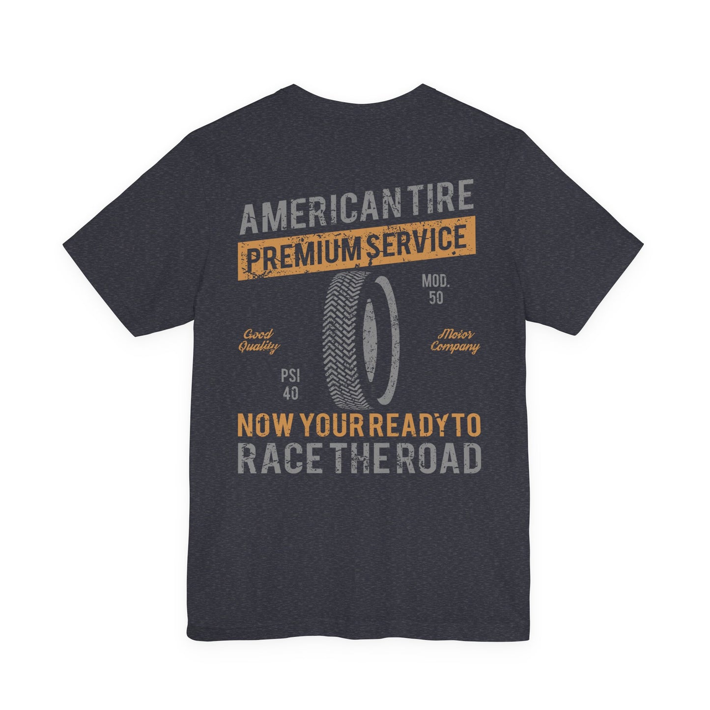 Retro American Tire T-Shirt Race the Road