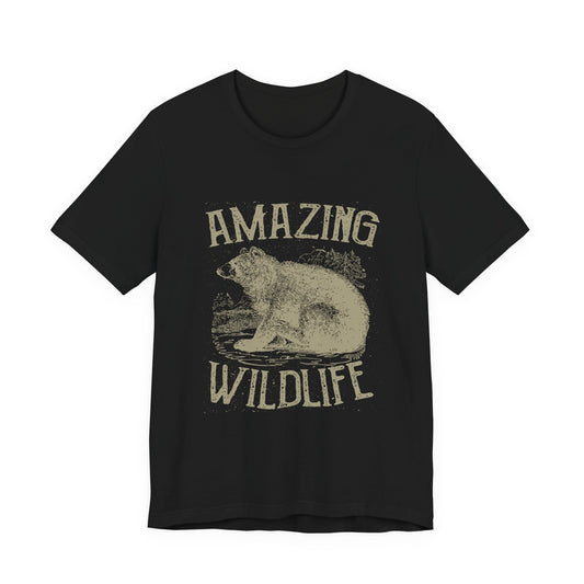 Amazing Wildlife Bear T-Shirt Vintage Outdoors