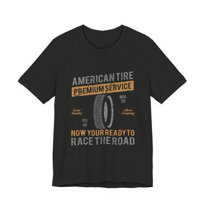 Retro American Tire T-Shirt Race the Road