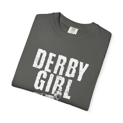 Roller Derby Girl Garment-Dyed Tee | Skater