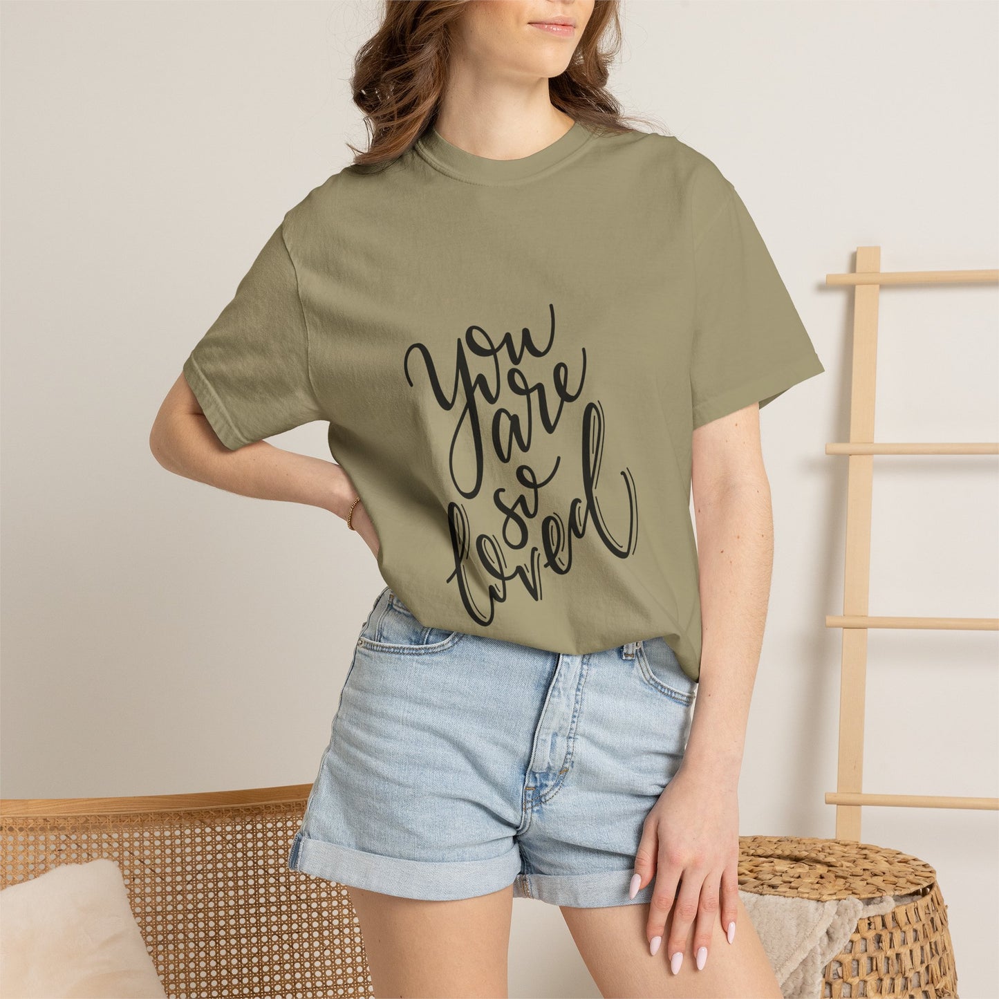 You Are So Loved Garment-Dyed Tee Script