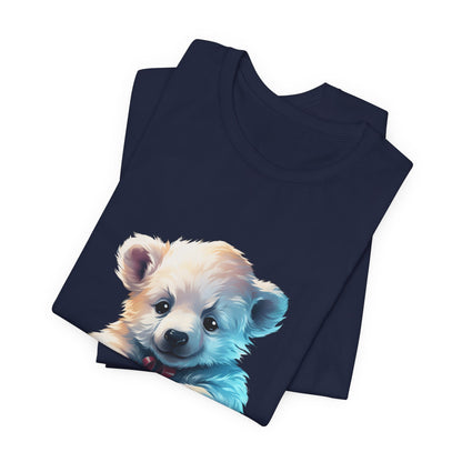 Cute Polar Bear Christmas T-Shirt Gift Tee