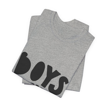 Boys Rule T-Shirt Fun Bold Kids Tee