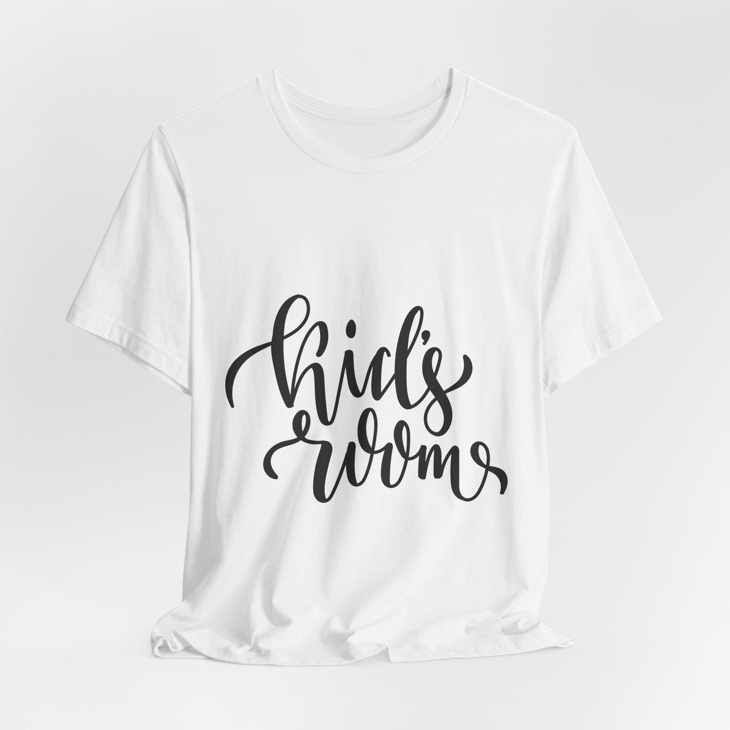 Kid's Room T-Shirt Calligraphy Script Tee