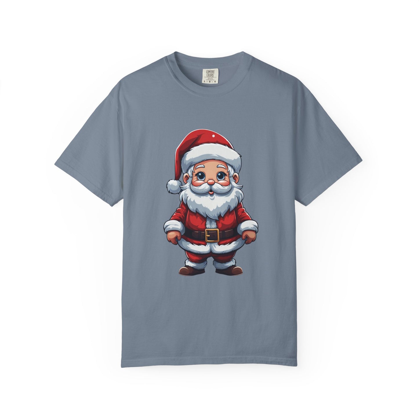 Cute Santa Claus Christmas Garment-Dyed Tee