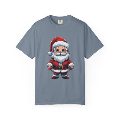 Cute Santa Claus Christmas Garment-Dyed Tee