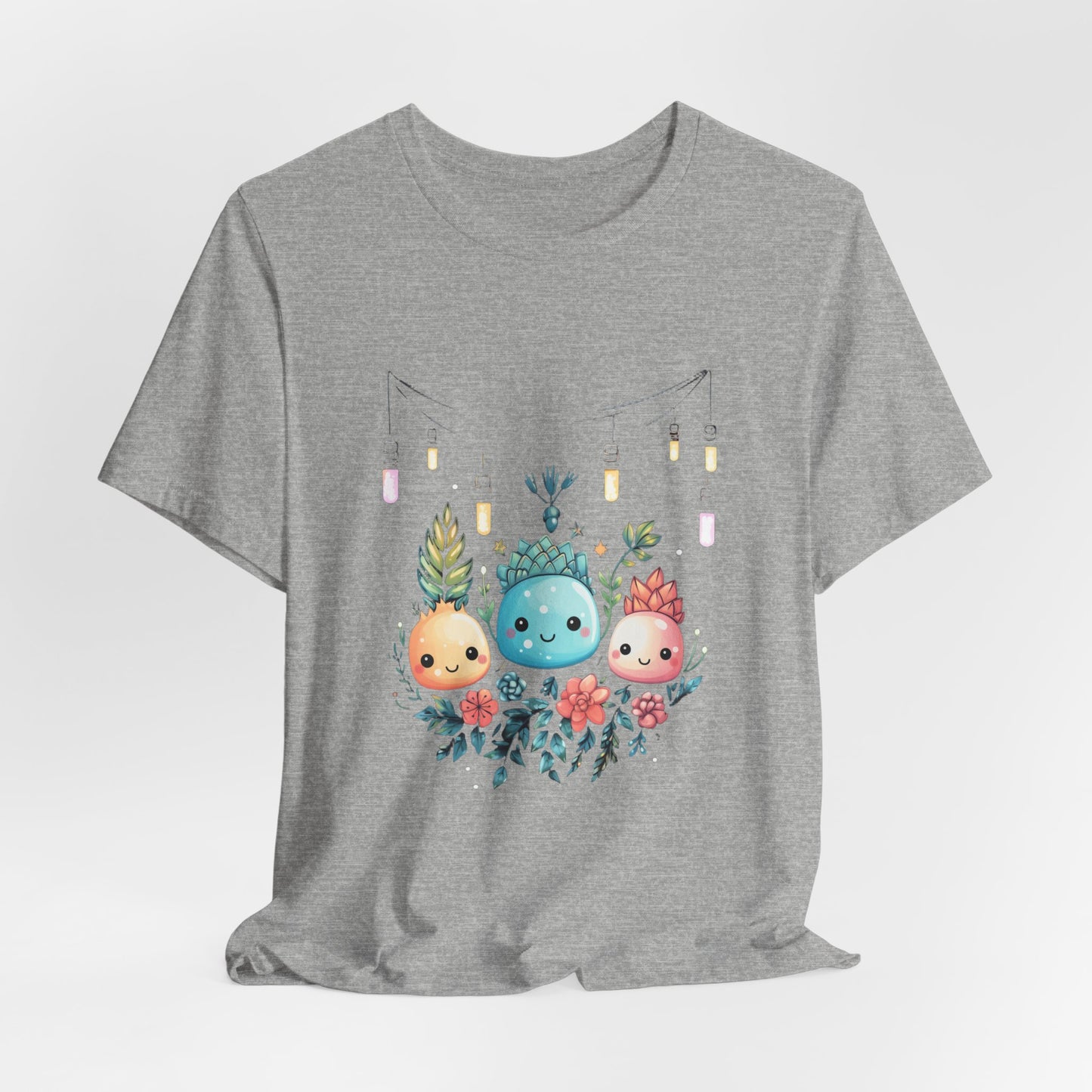 Kawaii Christmas Succulent T-Shirt Cute Holiday