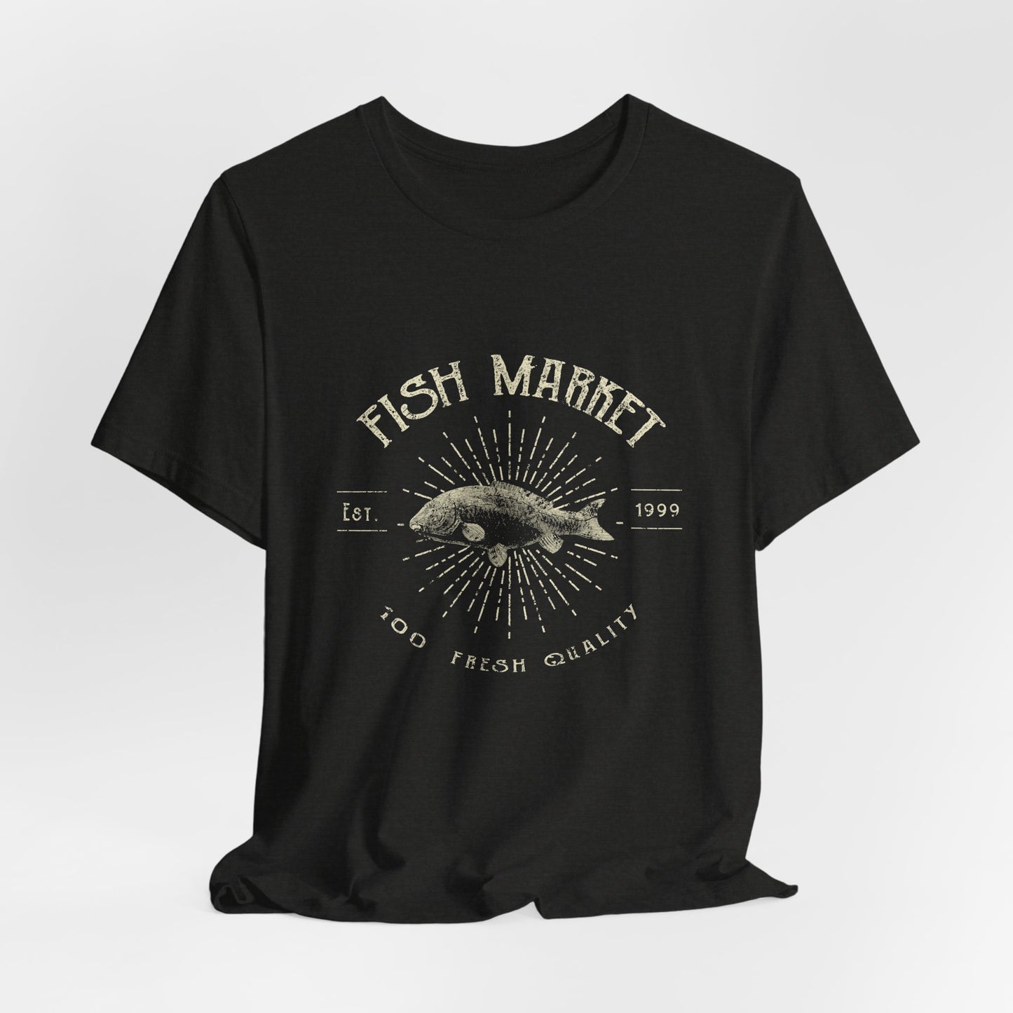 Fish Market Vintage Tee Est. 1999 Fishing Shirt
