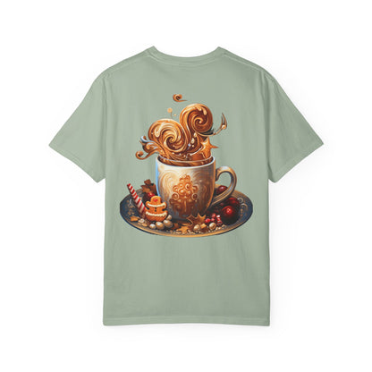 Christmas Coffee Garment-Dyed Heavyweight Tee