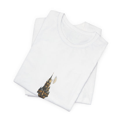 Fantasy Castle Book Christmas T-Shirt
