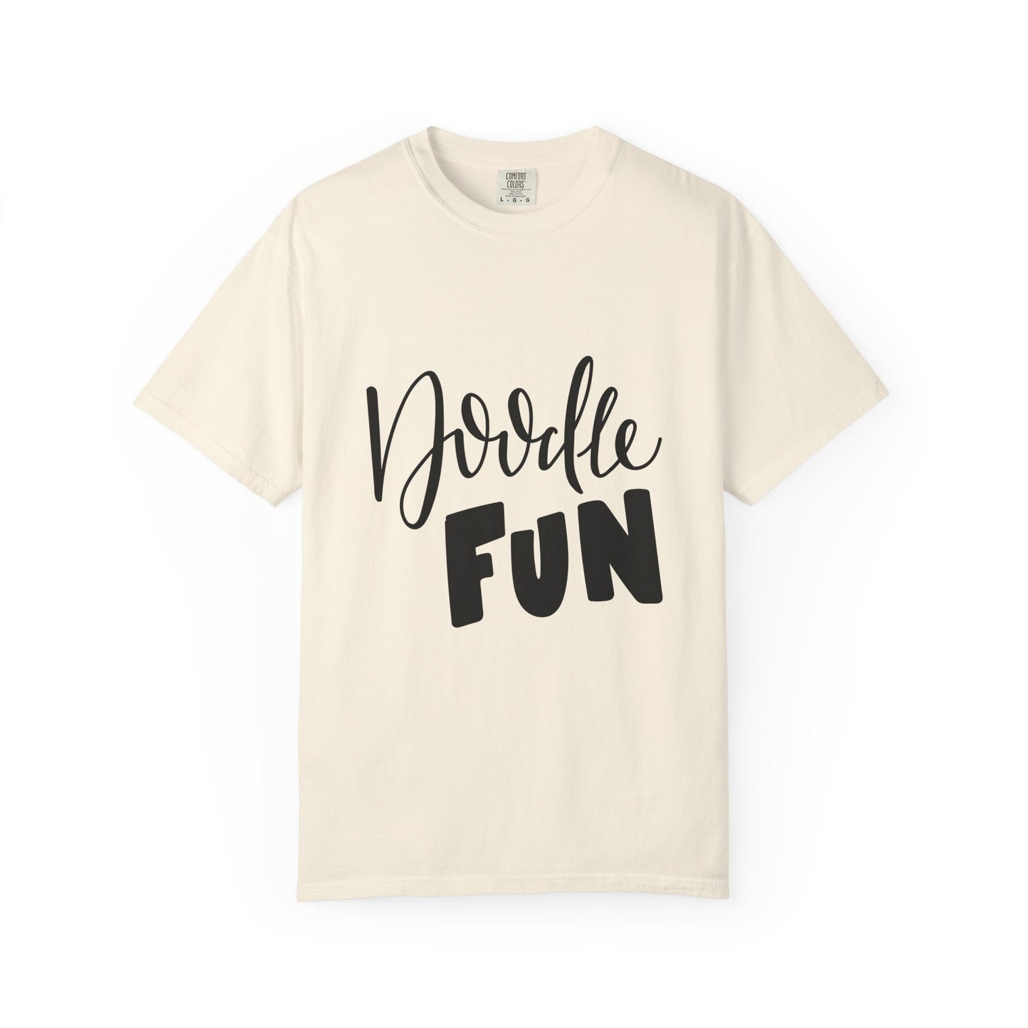 Doodle Fun Tee Hand Lettered Artist Graphic