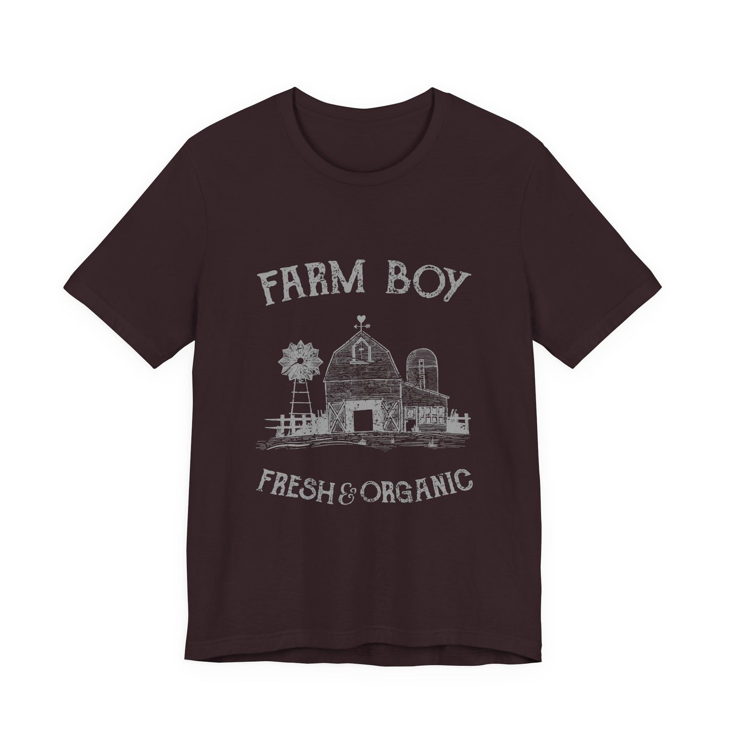 Farm Boy T-Shirt Fresh & Organic Barn Tee