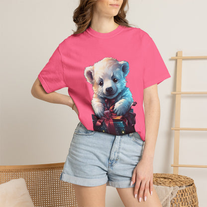 Polar Bear Christmas Garment-Dyed Tee Gift
