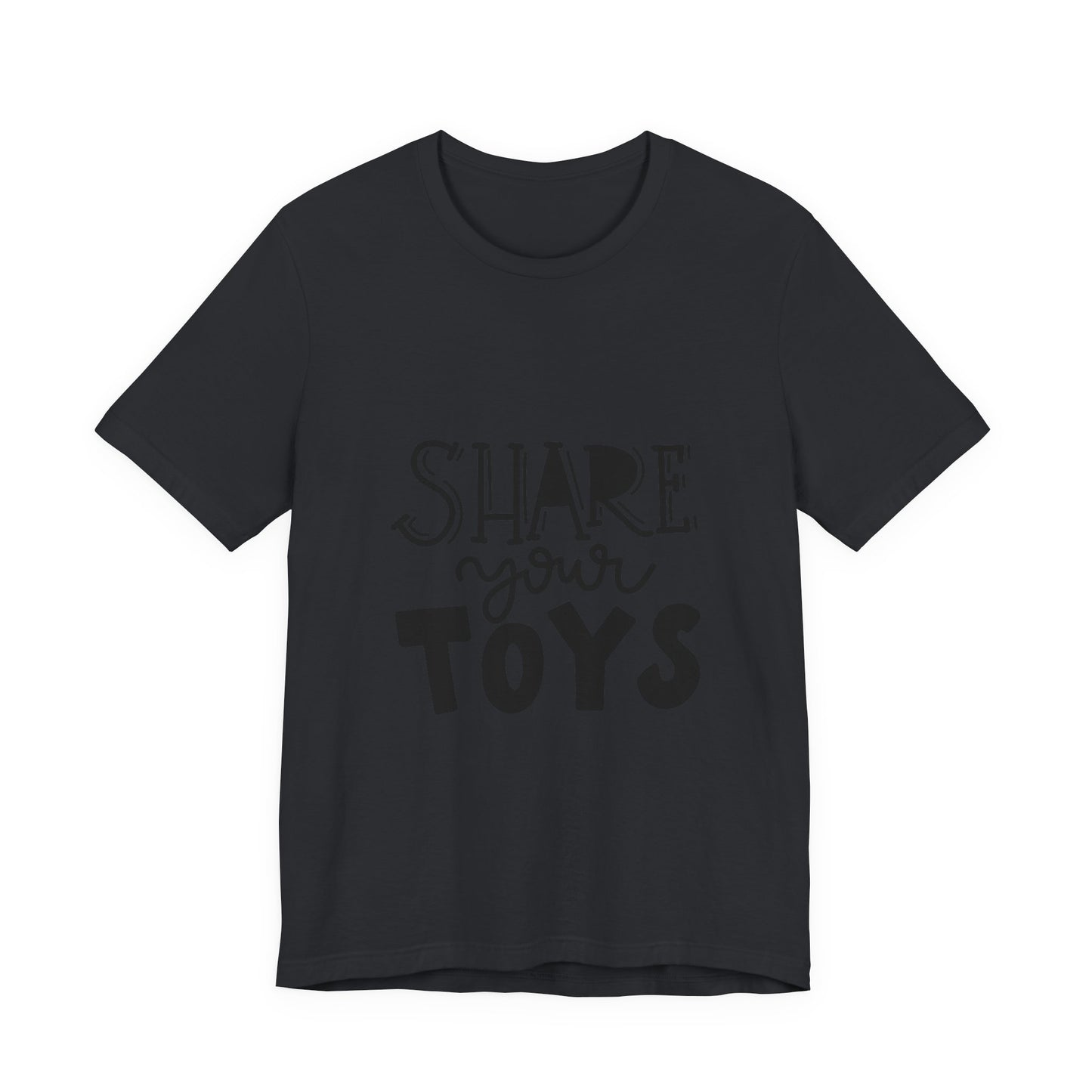 Share Your Toys T-Shirt Kids Lettering Tee