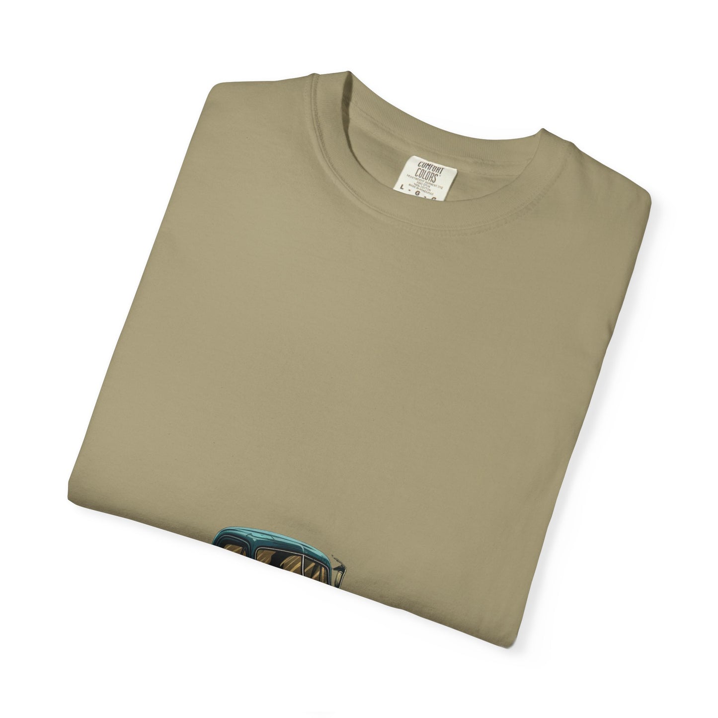 Vintage Christmas Truck Garment-Dyed Tee Holiday