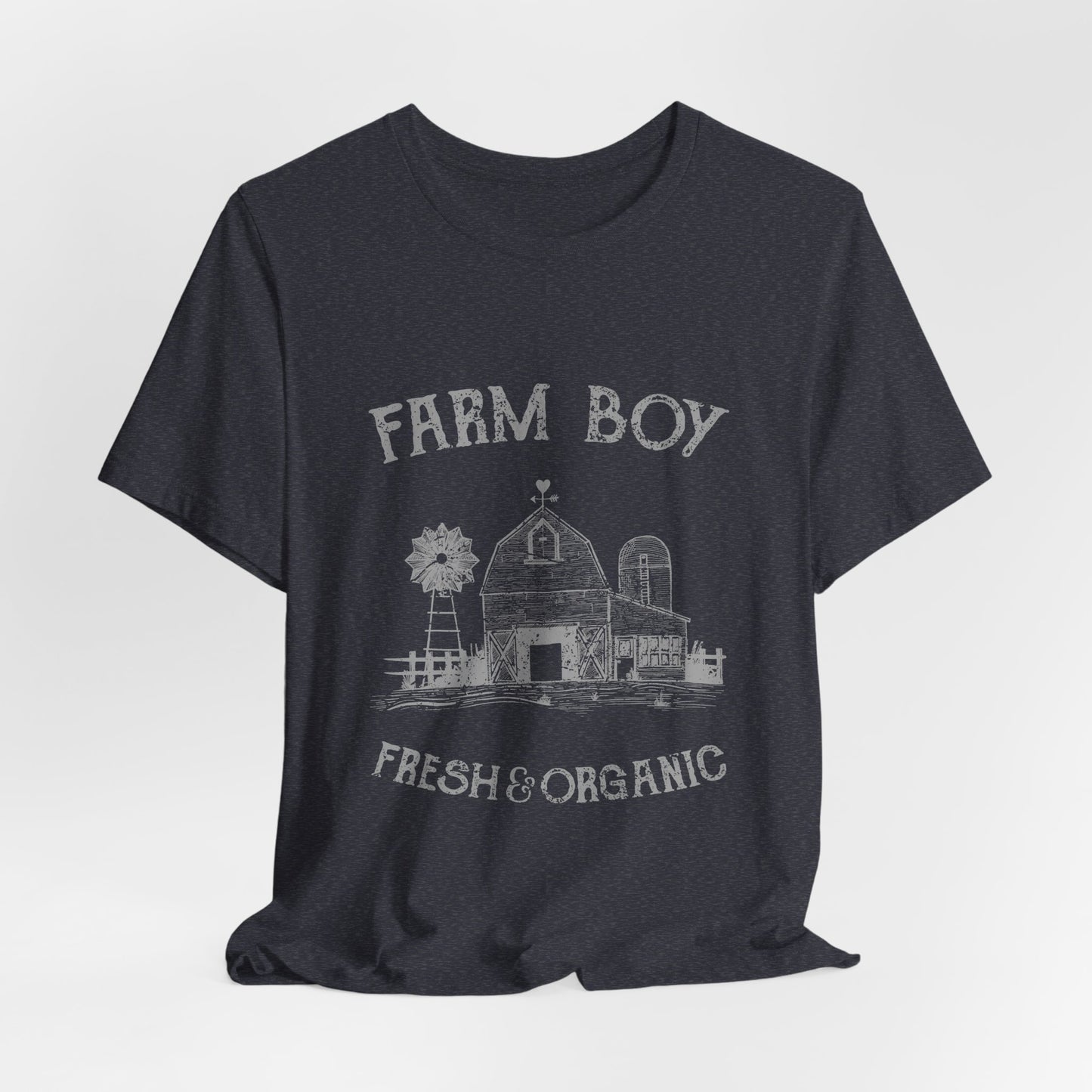 Farm Boy T-Shirt Fresh & Organic Barn Tee