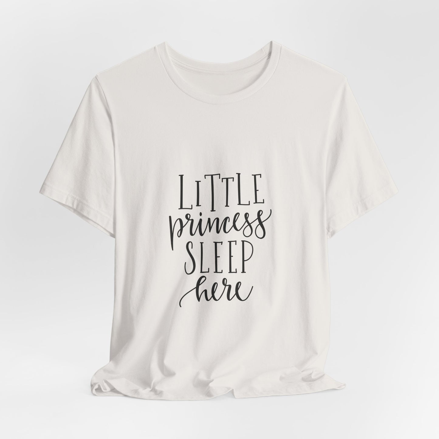 Little Princess Sleep Here Girls T-Shirt