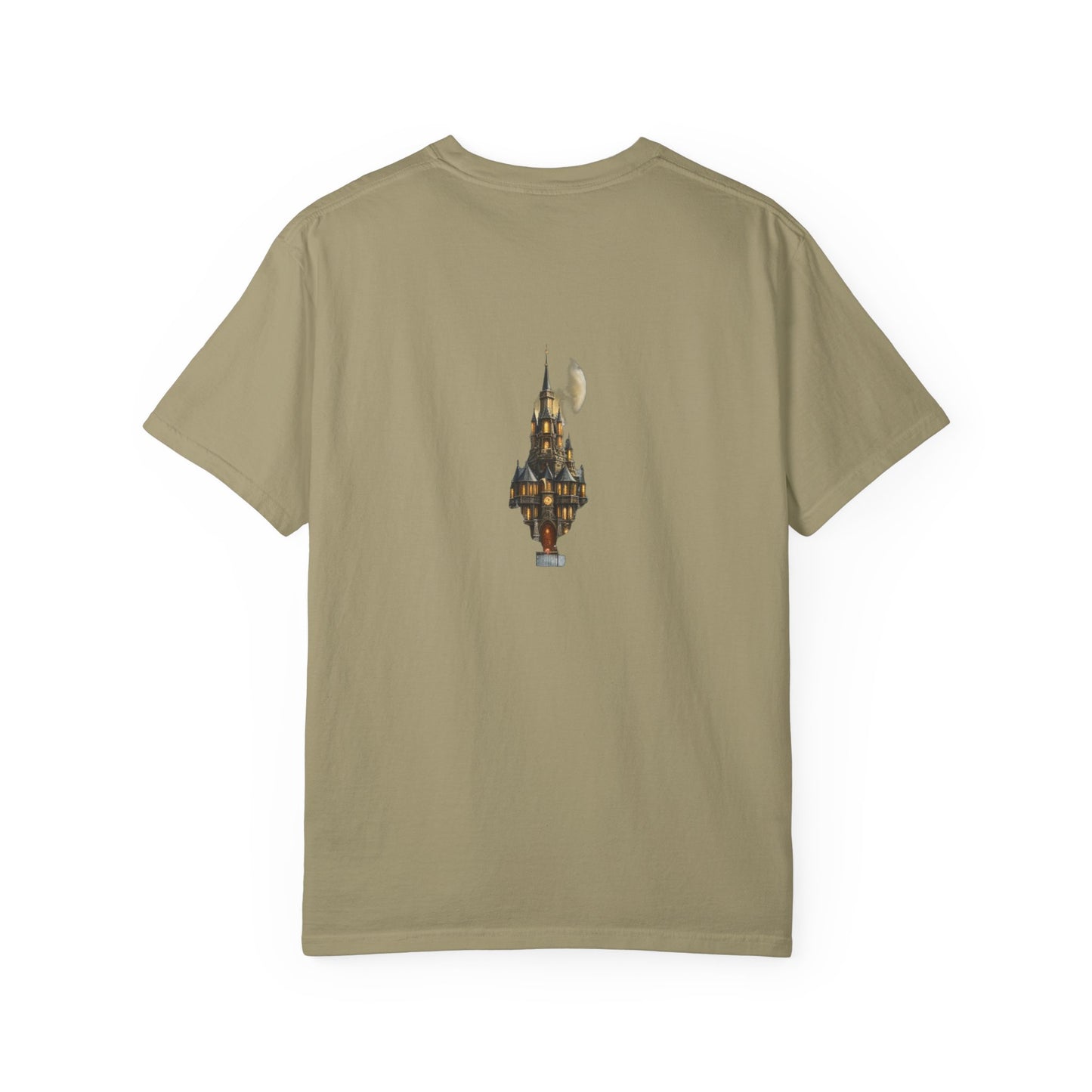 Fantasy Castle Book Christmas Heavyweight Tee