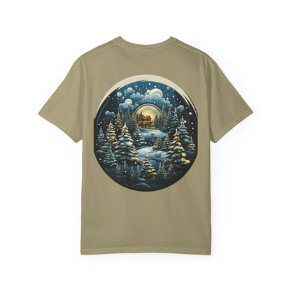 Snow Globe Christmas Garment-Dyed Tee Winter