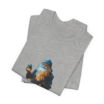 Mystical Winter Wizard Christmas T-Shirt