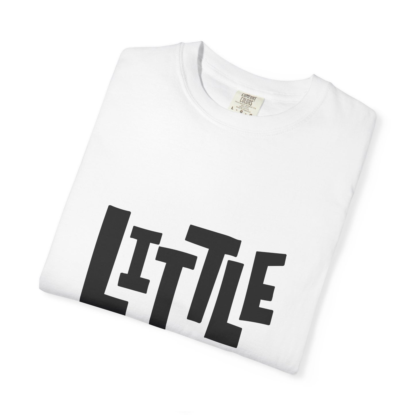 Little Man Tee Cute Toddler Boy Garment-Dyed