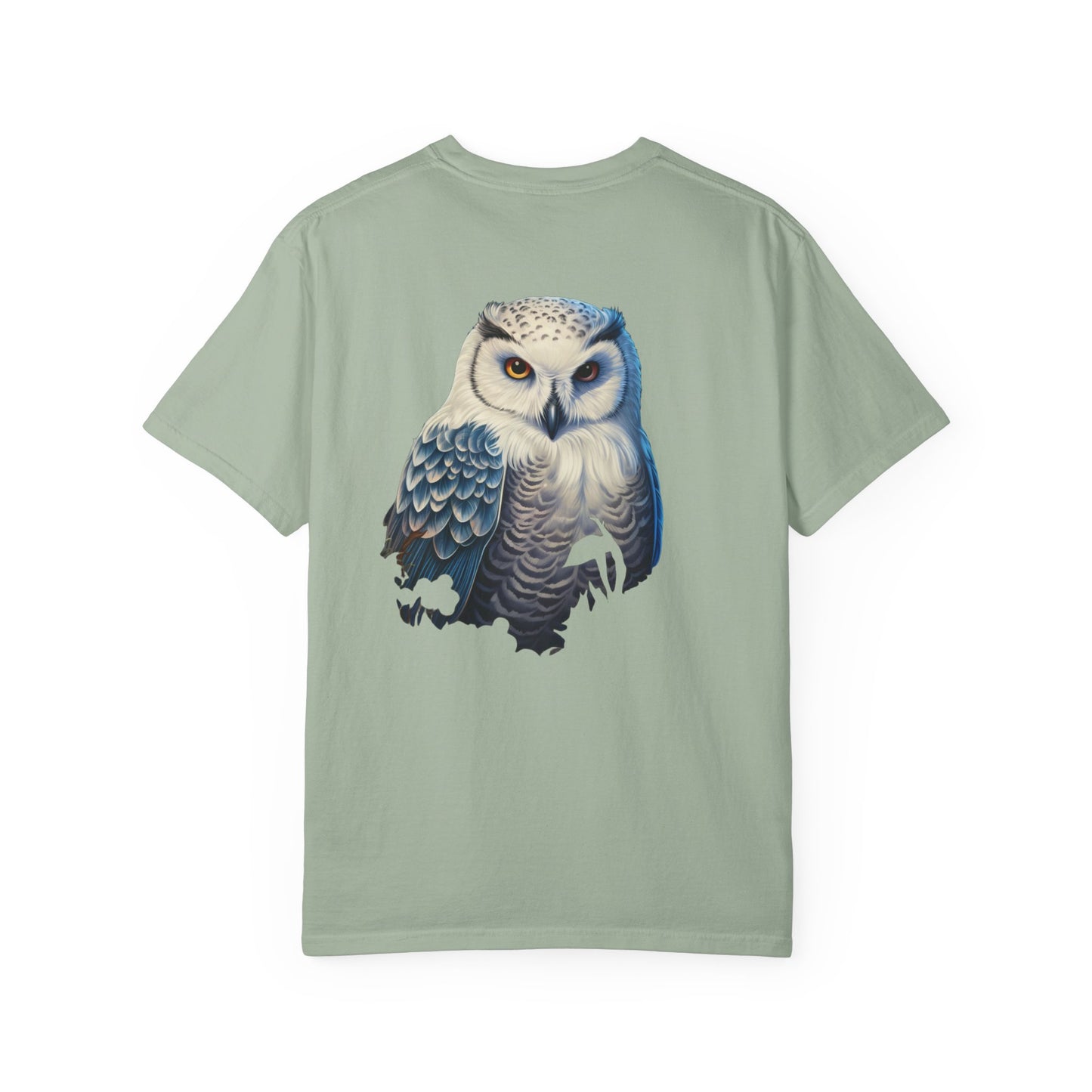 Snowy Owl Christmas Garment-Dyed Tee Winter