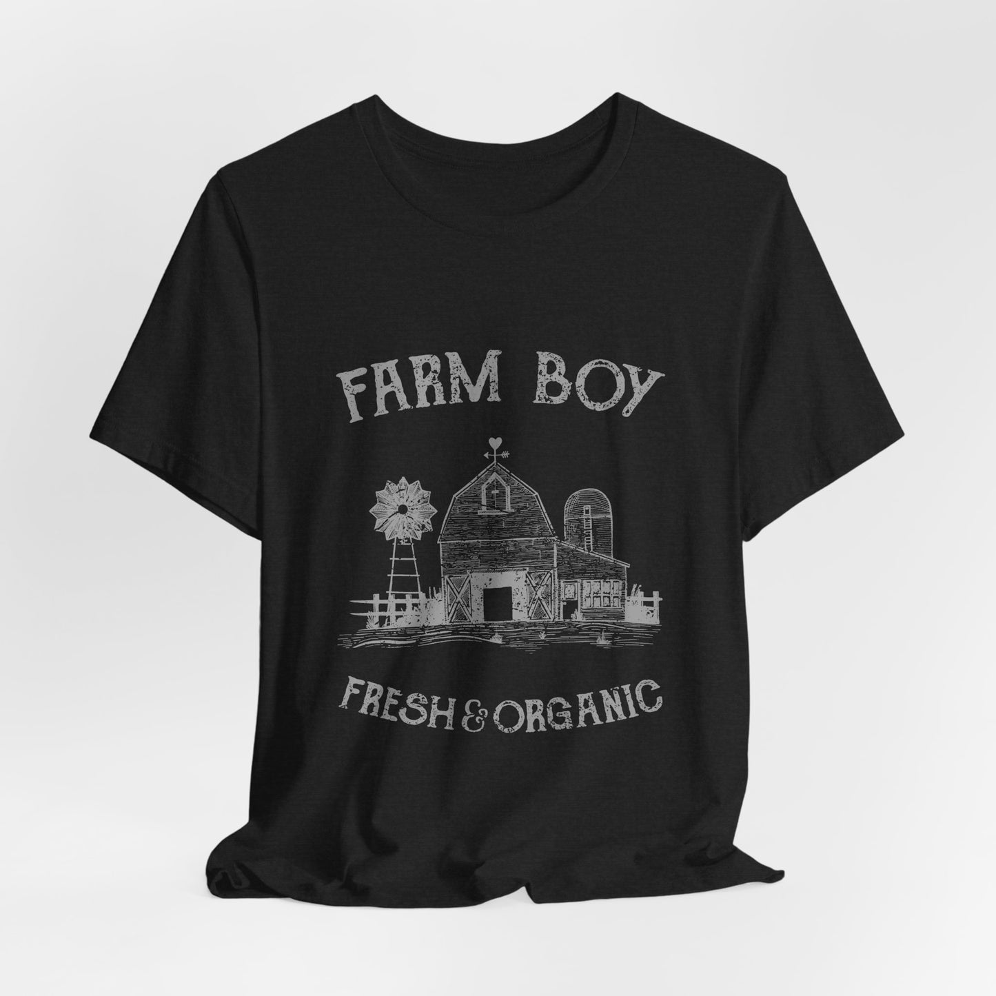 Farm Boy T-Shirt Fresh & Organic Barn Tee