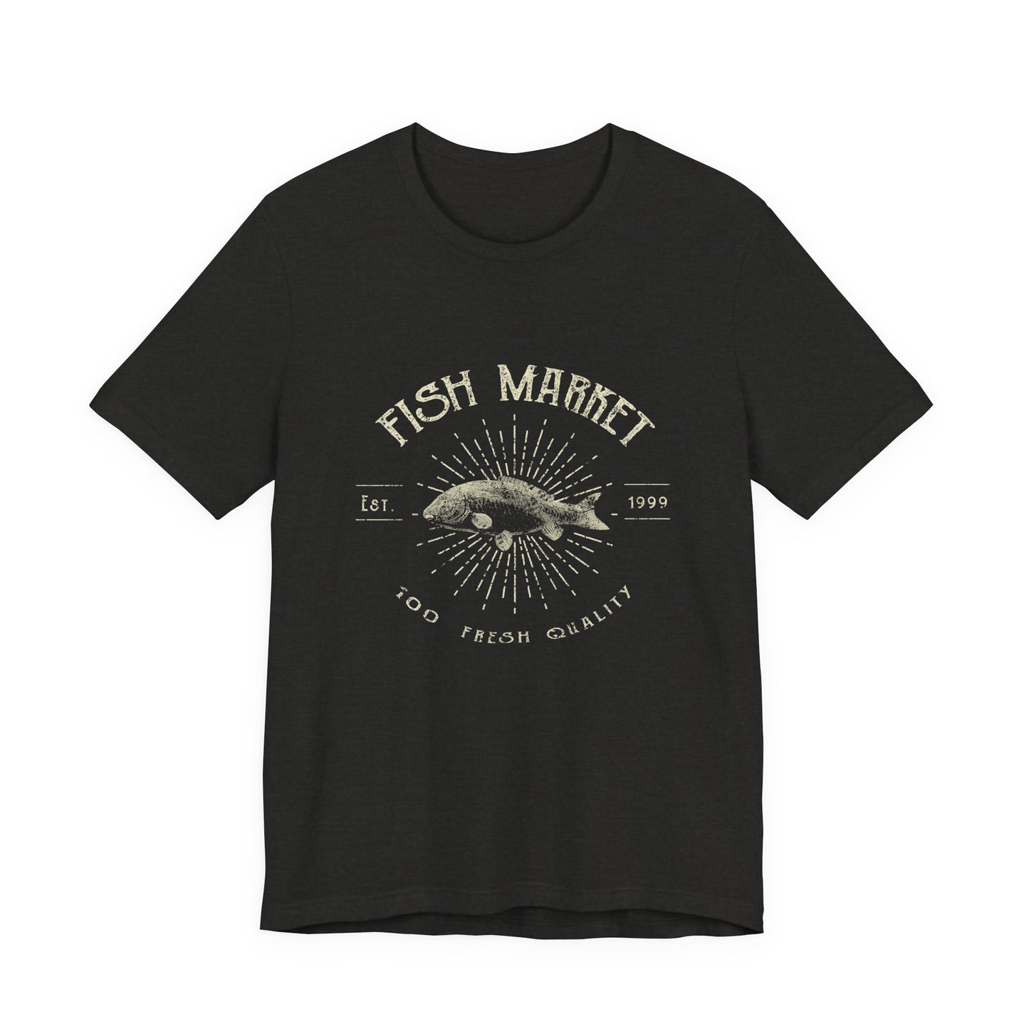 Fish Market Vintage Tee Est. 1999 Fishing Shirt