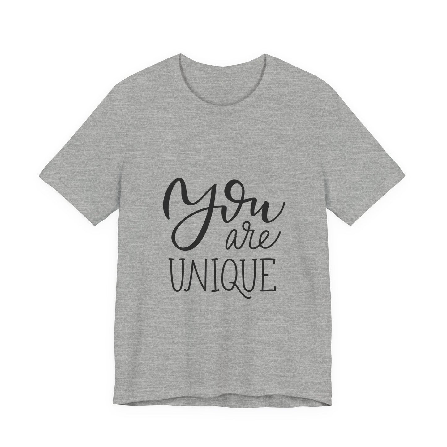 You Are Unique T-Shirt Positive Quote Tee