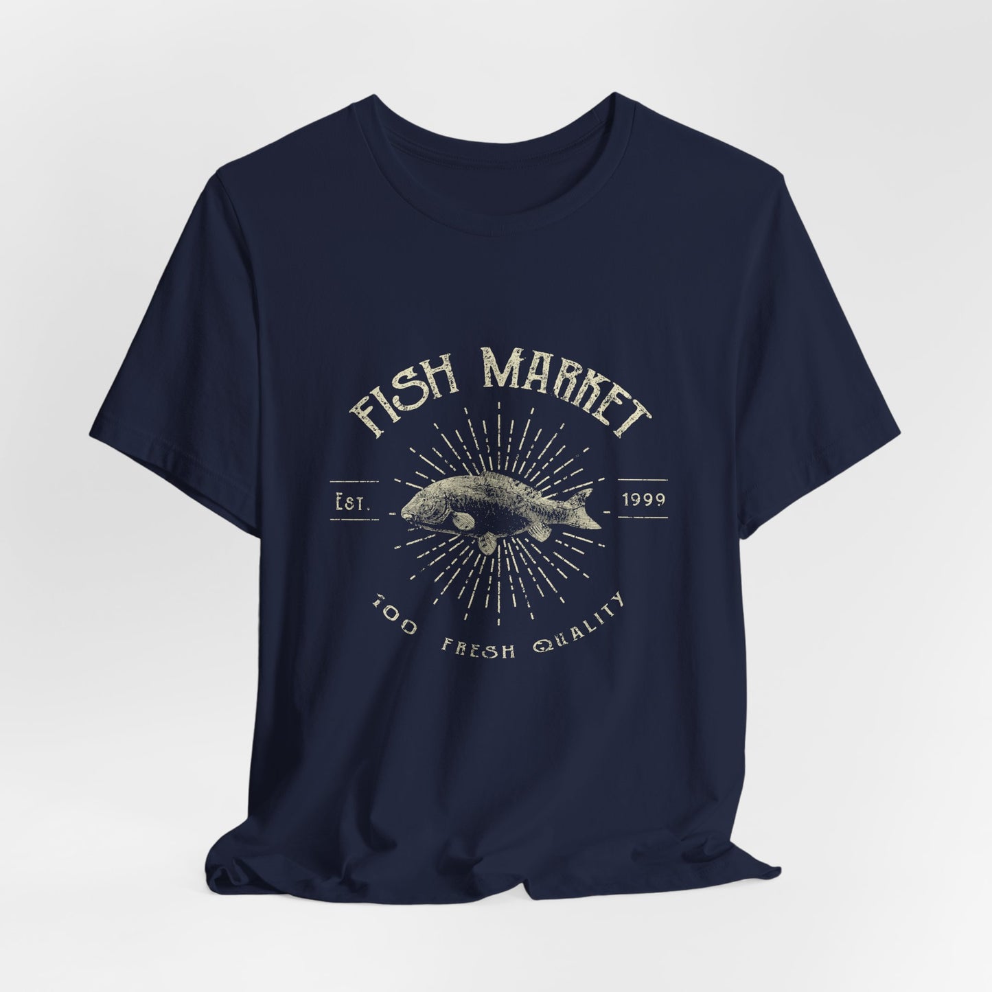 Fish Market Vintage Tee Est. 1999 Fishing Shirt