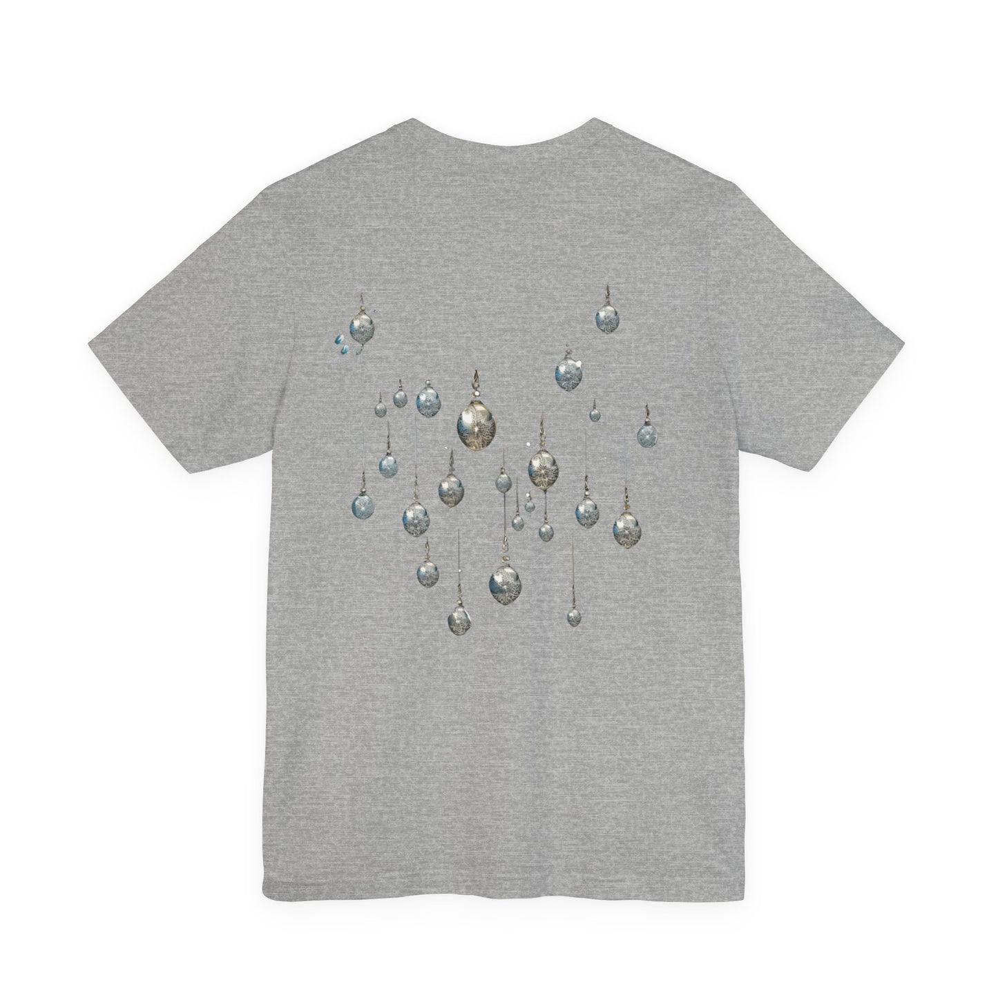 Elegant Christmas Ornaments Tee | Holiday Art