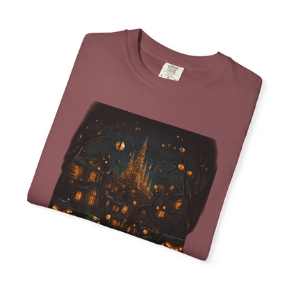 Magical Christmas Village Garment-Dyed Tee