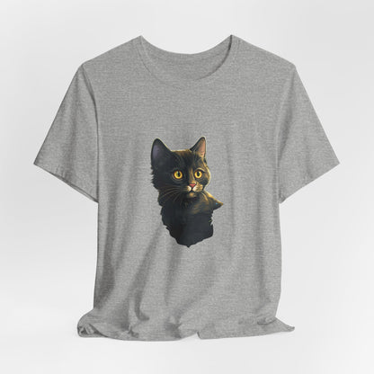 Christmas Cat in Tree T-Shirt Funny Holiday Tee