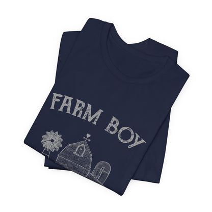 Farm Boy T-Shirt Fresh & Organic Barn Tee