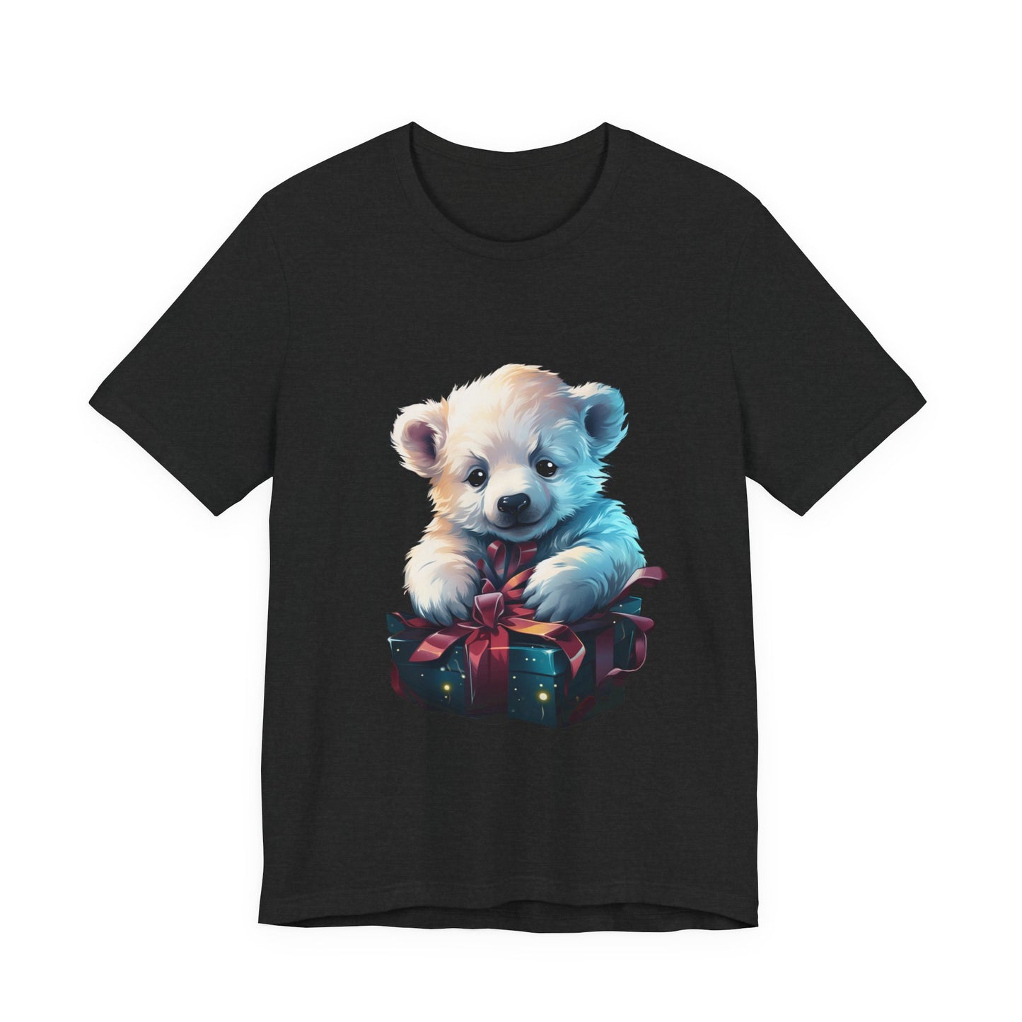 Cute Polar Bear Christmas T-Shirt Gift Tee